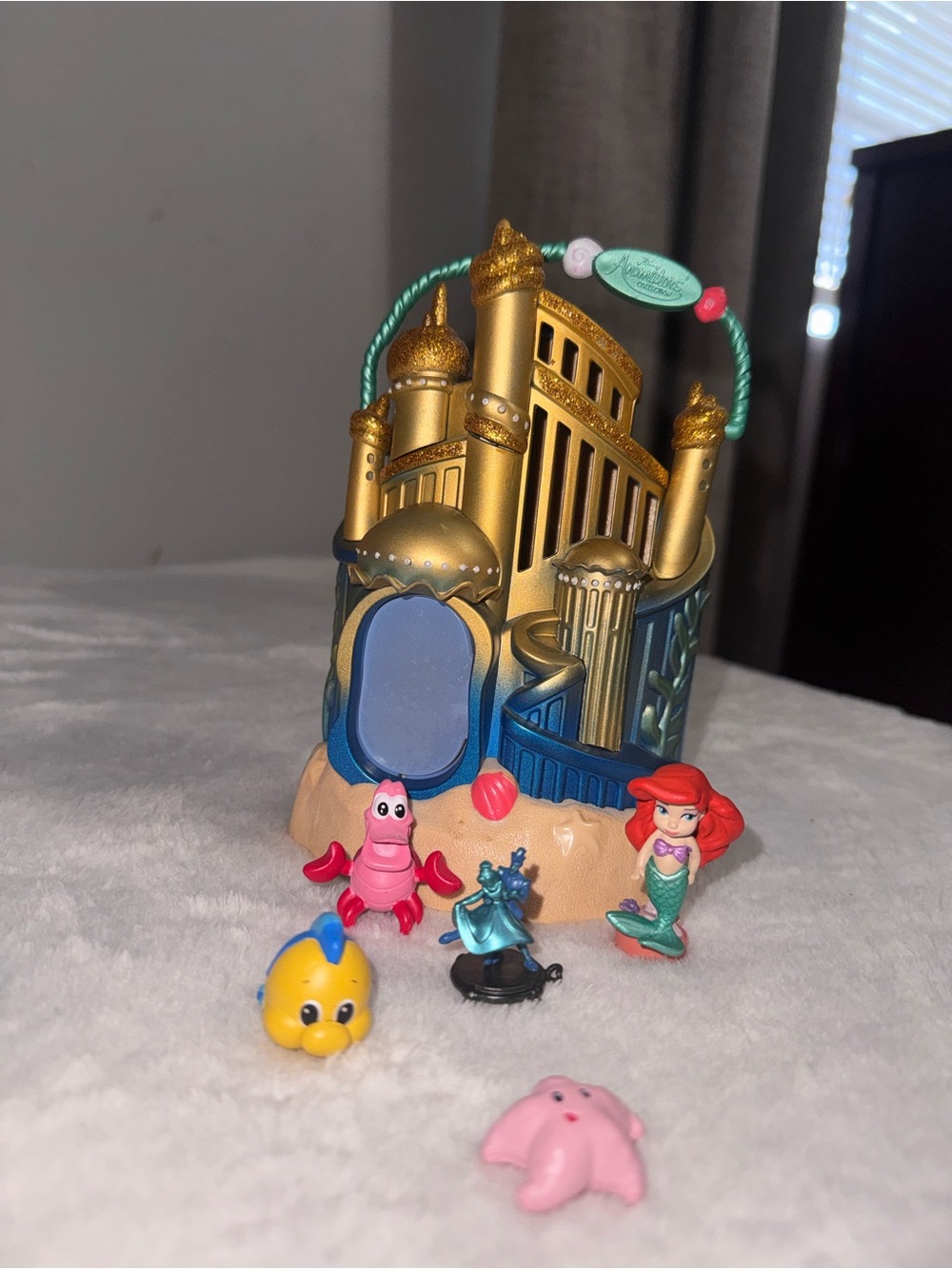 Disney Animators Collection Littles Ariel's Undersea Palace Playset Mermaid Lot